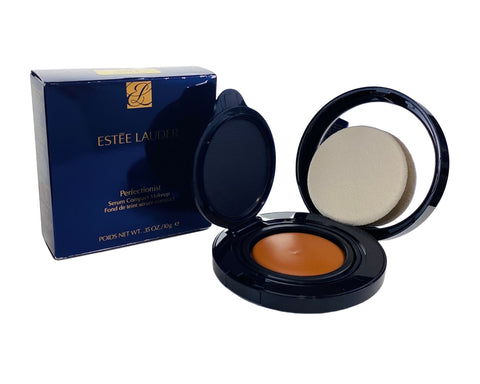 ES947 - Estee Lauder Perfectionist Serum Compact Makeup for Women - 0.35 oz / 10 g - 5W2 - Rich Caramel