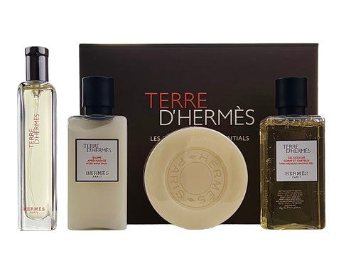  ESNT4M - Hermes Terre D'Hermes 4 Pc. Gift Set for Men