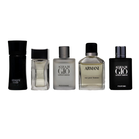 GIO27M - Giorgio Armani Variety 5 Pc. Gift Set for Men