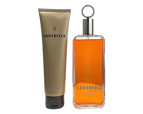 LAGS55M - Karl Lagerfeld Lagerfeld 2 Pc. Gift Set for Men - S/G 5 oz + EDT 5 oz