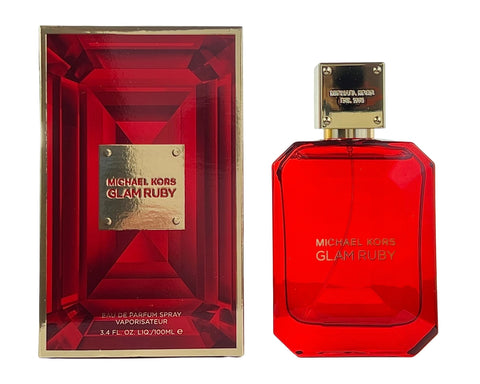 MKGR34 - Michael Kors Glam Ruby Eau De Parfum for Women - 3.4 oz / 100 ml - Spray