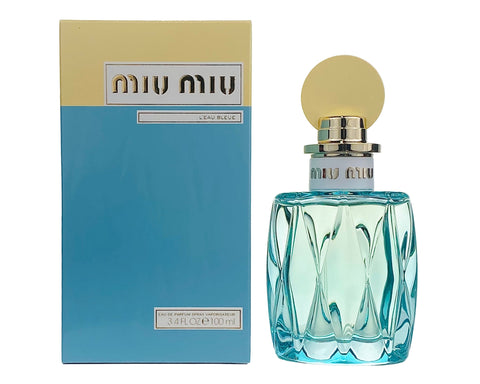 MMB34 - Miu Miu L'Eau Bleue Eau De Parfum for Women - 3.4 oz / 100 ml