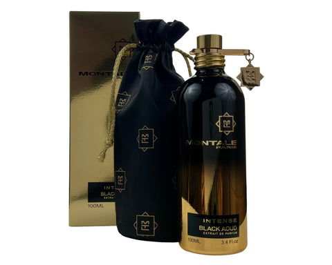 MTIBA34 - Montale Intense Black Aoud Eau De Parfum Unisex - 3.4 oz / 100 ml - Spray