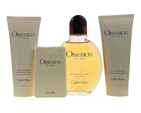 OBSE4M - Calvin Klein Obsession 4 Pc. Gift Set for Men