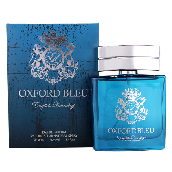 OX34M - English Laundry Oxford Bleu Eau De Parfum for Men - 3.4 oz / 100 ml Spray