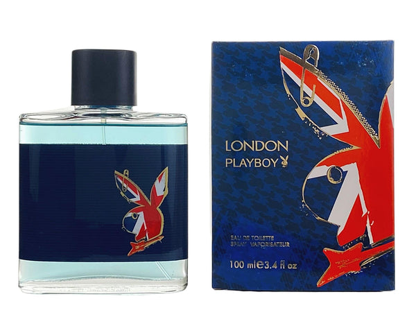 PLAL34 - Playboy London Eau De Toilette for Men - 3.4 oz / 100 ml