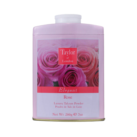 TOR12 - Taylor Of London Rose Talcum Powder for Women - 7 oz / 200 g
