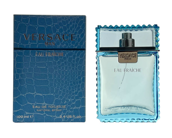 VER34M - Gianni Versace Versace Man Eau Fraiche Eau De Toilette for Men - 3.4 oz / 100 ml