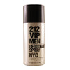 VIP51M - Carolina Herrera 212 Vip Men Nyc Deodorant Spray  for Men - 5.1 oz / 150 ml - Spray