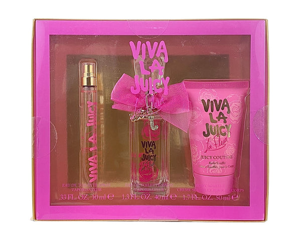 VJLF3 - Juicy Couture Viva La Juicy La Fleur 3 Pc. Gift Set for Women