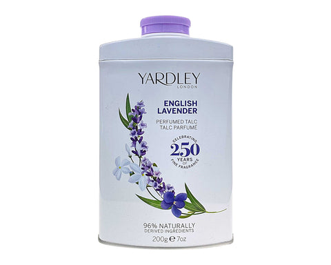 YAR7 - Yardley English Lavender Talc for Women - 7 oz / 200 g