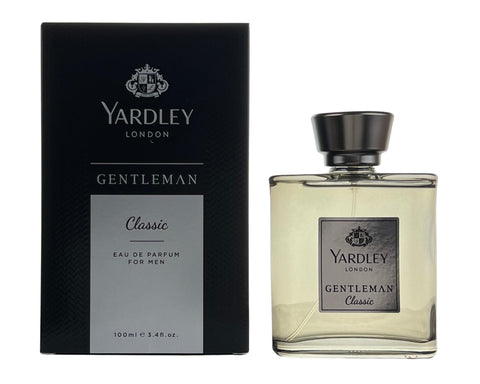 YDG34M - Yardley Gentleman Classic Eau De Parfum for Men - 3.4 oz / 100 ml - Spray