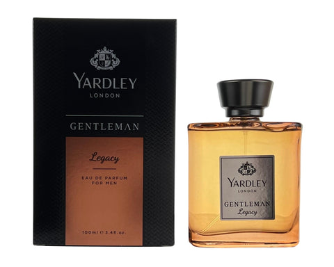 YDL34M - Yardley Gentleman Legacy Eau De Parfum for Men - 3.4 oz / 100 ml - Spray