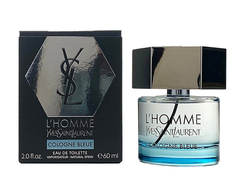 YSCL2M - Yves Saint Laurent L'Homme Cologne Bleue Eau De Toilette for Men - 2 oz / 60 ml - Spray