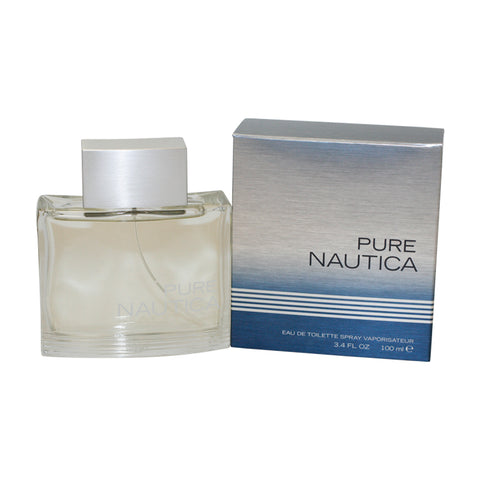 NAP34M - Nautica Pure Eau De Toilette for Men - Spray - 3.4 oz / 100 ml