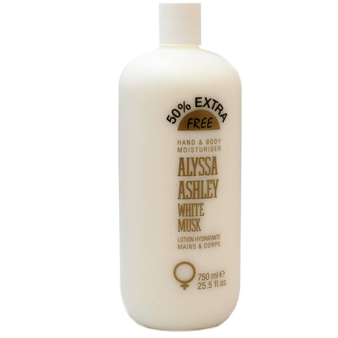 ALY69 - Alyssa Ashley White Musk Hand & Body Lotion for Women - 25.5 oz / 750 ml