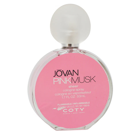JO689 - Jovan Pink Musk Cologne for Women - Spray - 1.7 oz / 50 ml - Unboxed