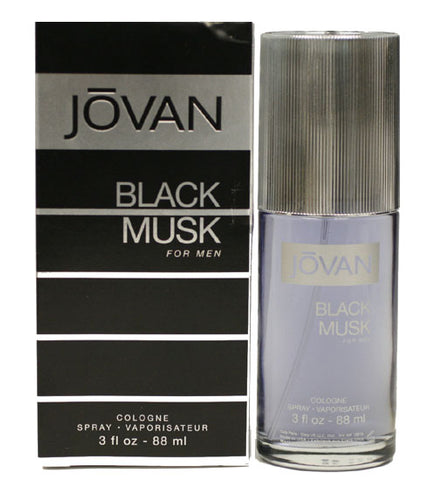 JOB71M - Jovan Black Musk Cologne for Men - 3 oz / 90 ml Spray
