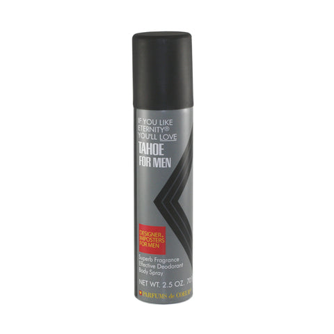 TAH21M - Tahoe Deodorant for Men - Body Spray - 2.5 oz / 75 ml