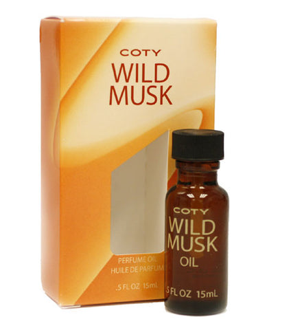 WIL22 - Coty Wild Musk Perfume Musk Oil for Women | 0.5 oz / 15 ml (mini)