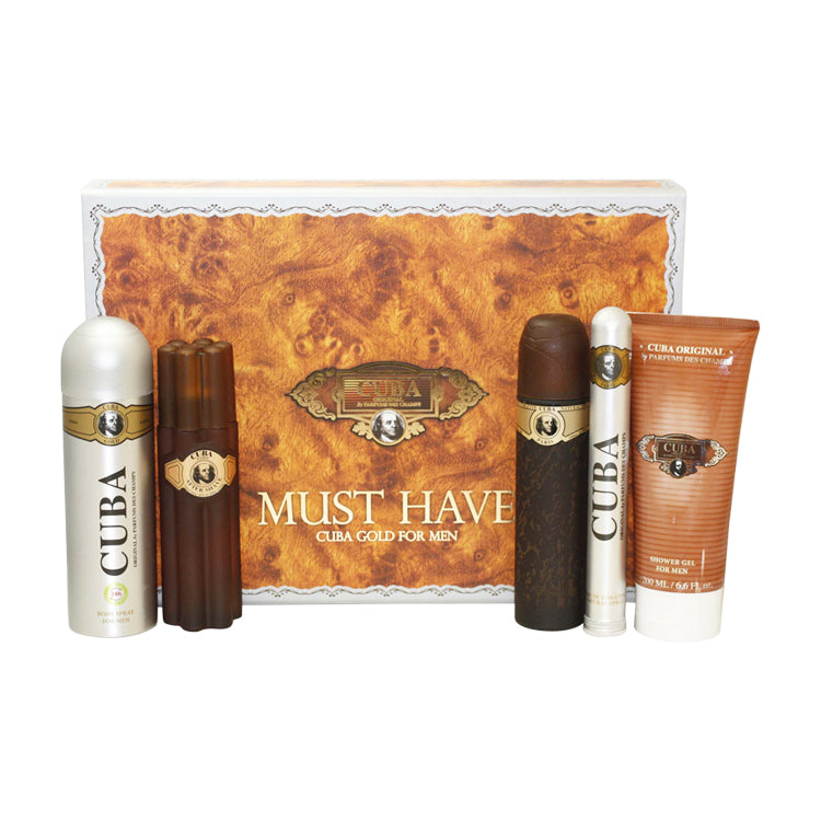 Cuba Gold 5 Pc. Gift Set for Men