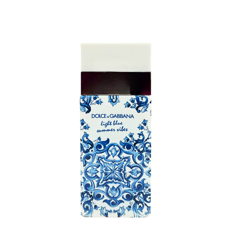 LBSV33T - Dolce & Gabbana Light Blue Summer Vibes Eau De Toilette for Women - 3.3 oz / 100 ml - Spray - Tester