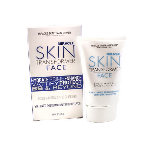 MST17 - Miracle Skin Transformer Face 5 In 1 Tinted Skin Enhancer With Uva/uvb for Women | 1.5 oz / 45 ml - SPF 20 - Medium