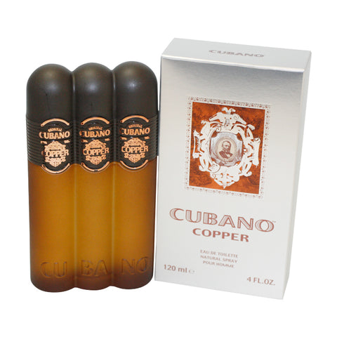 CUB17M - Cubano Copper Eau De Toilette for Men - 4 oz / 120 ml Spray