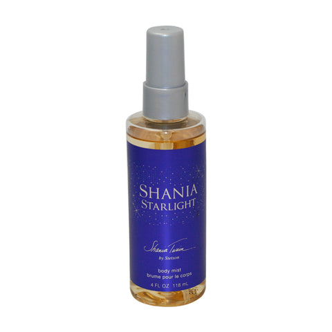 SHA18U - Shania Starlight Body Mist Spray for Women - 4 oz / 118 ml - Unboxed
