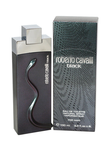ROB77M - Roberto Cavalli Black Eau De Toilette for Men - Spray - 3.4 oz / 100 ml