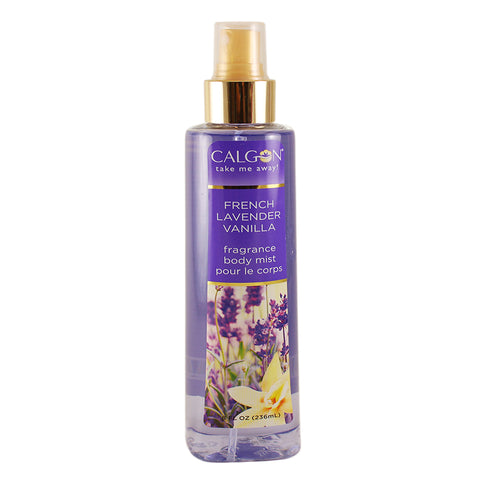 FLV5 - Calgon French Lavender Vanilla Fragrance Body Mist for Women - 8 oz / 236 ml