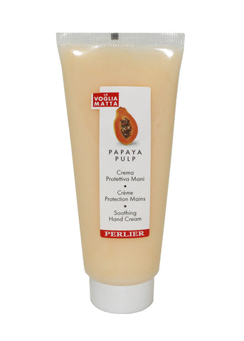 PG62W - Perlier Papaya Pulp Hand Cream for Women - 2.5 oz / 75 g