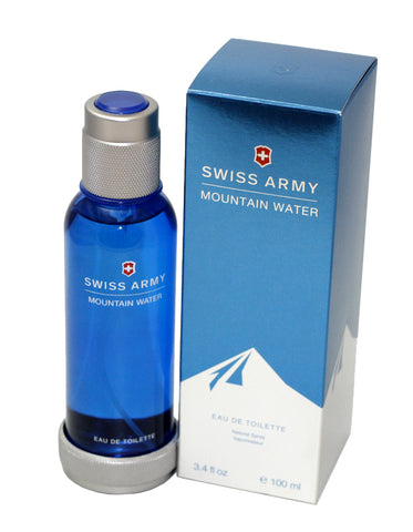SMW12M - Swiss Army Mountain Water Eau De Toilette for Men - Spray - 3.4 oz / 100 ml