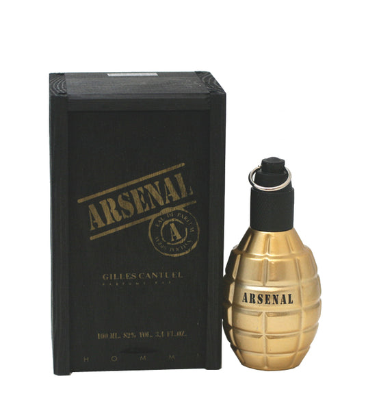 ARG34 - Arsenal Gold Eau De Parfum for Men - Spray - 3.4 oz / 100 ml