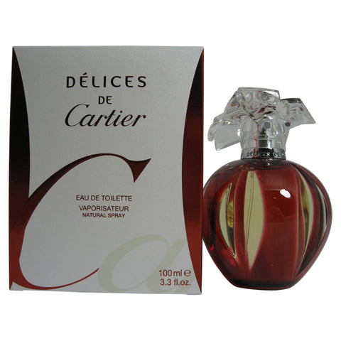 DEC112W - Delices De Cartier Eau De Toilette for Women - Spray - 3.3 oz / 100 ml
