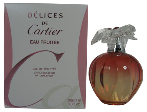 DEC2W - Delices De Cartier Eau Fruitee Eau De Toilette for Women - Spray - 3.3 oz / 100 ml