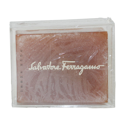 SA53M - Salvatore Ferragamo Soap for Men - 5.3 oz / 160 ml - With Dish