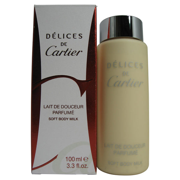 DEC12W - Delices De Cartier Body Milk for Women - 3.3 oz / 100 ml