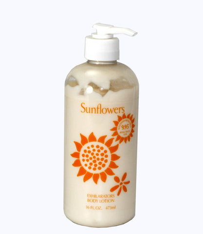 SU54 - Sunflowers Body Lotion for Women - 16 oz / 473 ml - Exhilarators