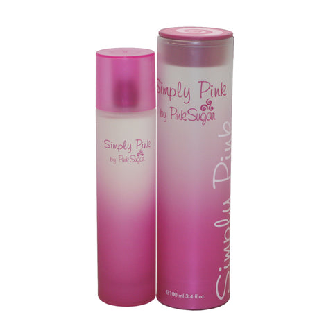 PSP34 - Pink Sugar Simply Pink Eau De Toilette for Women - 3.4 oz / 100 ml Spray