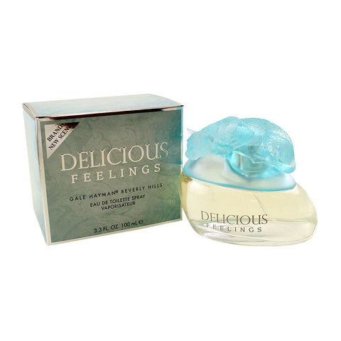 DE793 - Delicious Feelings Eau De Toilette for Women - Brand New Scent - 3.3 oz / 100 ml Spray