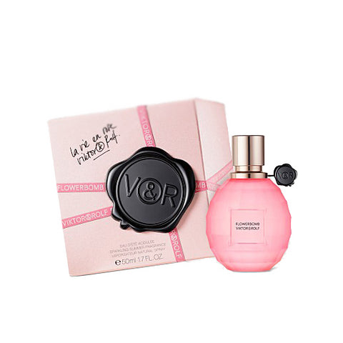 FLOW52 - Flowerbomb La Vie En Rose Sparkling Summer Fragrance for Women - 1.7 oz / 50 ml