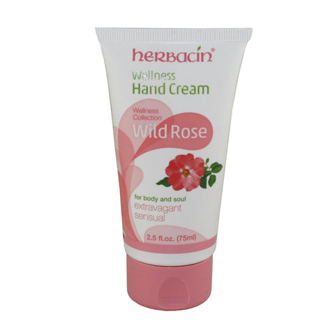 HERB15 - Wild Rose Hand Cream for Women - 2.5 oz / 75 g
