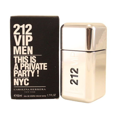 VIP17M - 212 Vip Men Eau De Toilette for Men - 1.7 oz / 50 ml Spray