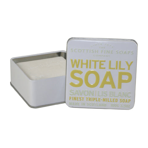 SFS28 - White Lily Soap Soap for Women - 3.5 oz / 105 ml