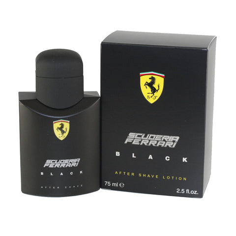 SFB26M - Scuderia Ferrari Black Aftershave for Men - Lotion - 2.5 oz / 75 ml