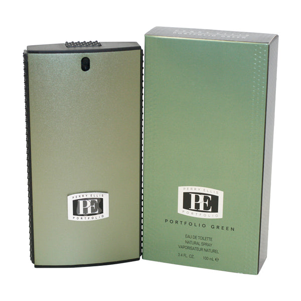 POR13M-F - Portfolio Green Eau De Toilette for Men - 3.4 oz / 100 ml Spray