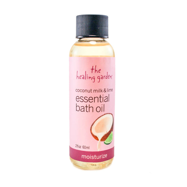 HGCL2 - The Healing Garden Bath Oil for Women - Coconut Milk & Lime - 2 oz / 60 g