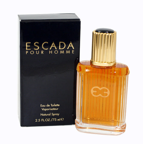 ES25M - Escada Pour Homme Eau De Toilette for Men - Spray - 2.5 oz / 75 ml