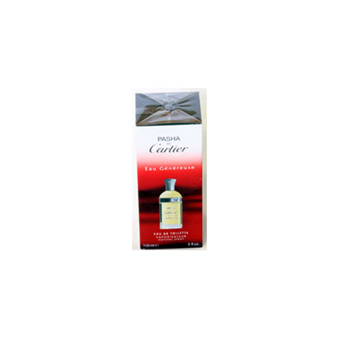 PAS9M - Pasha Eau Genereus De Cartier Eau De Toilette for Men - Spray - 5 oz / 150 ml